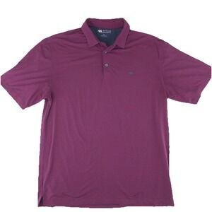 Onward Reserve Polo Shirt Mens‎ XL Red Blue Striped